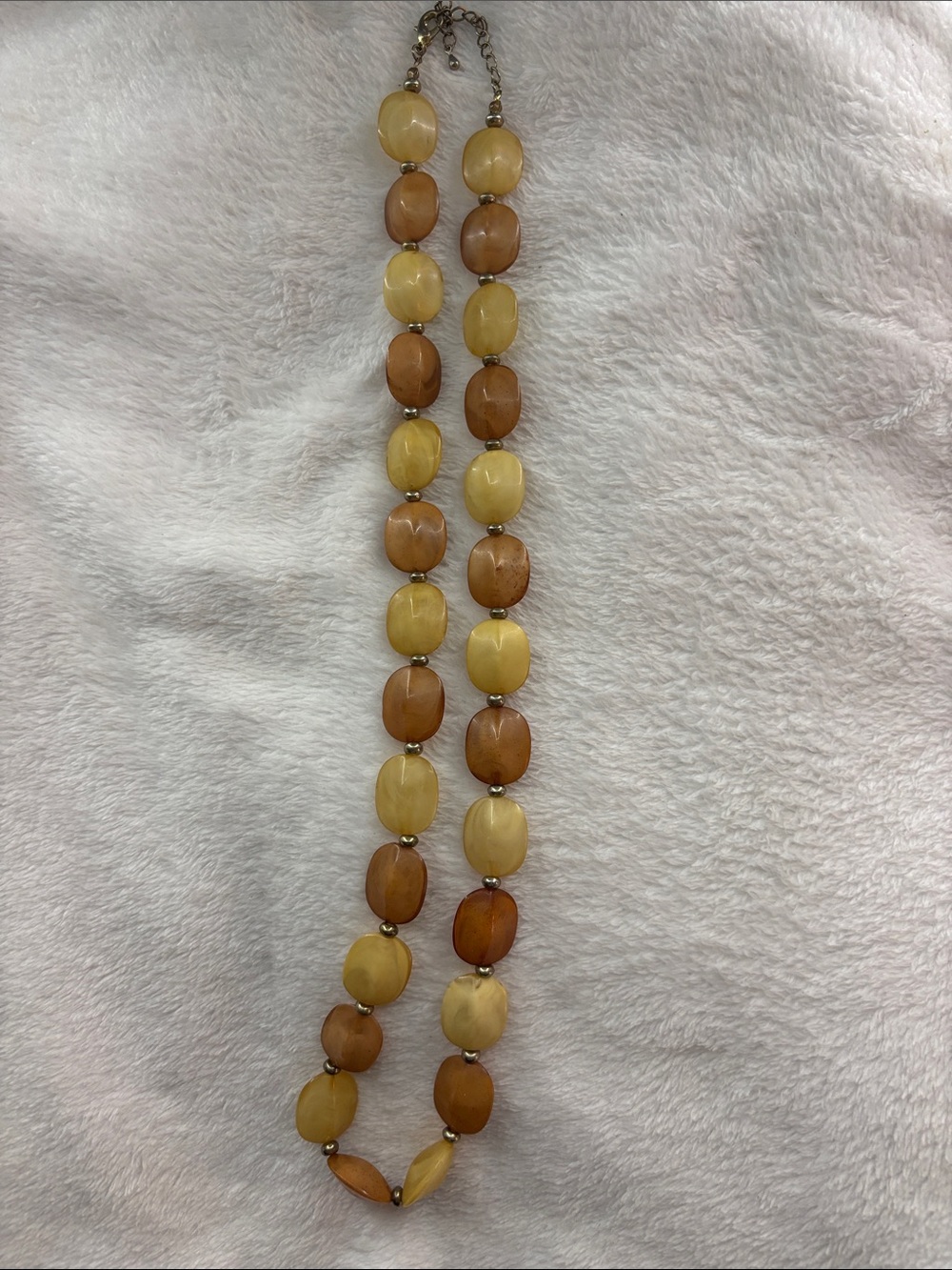Handmade Honey & Amber Bead Necklace - Women Jewelry